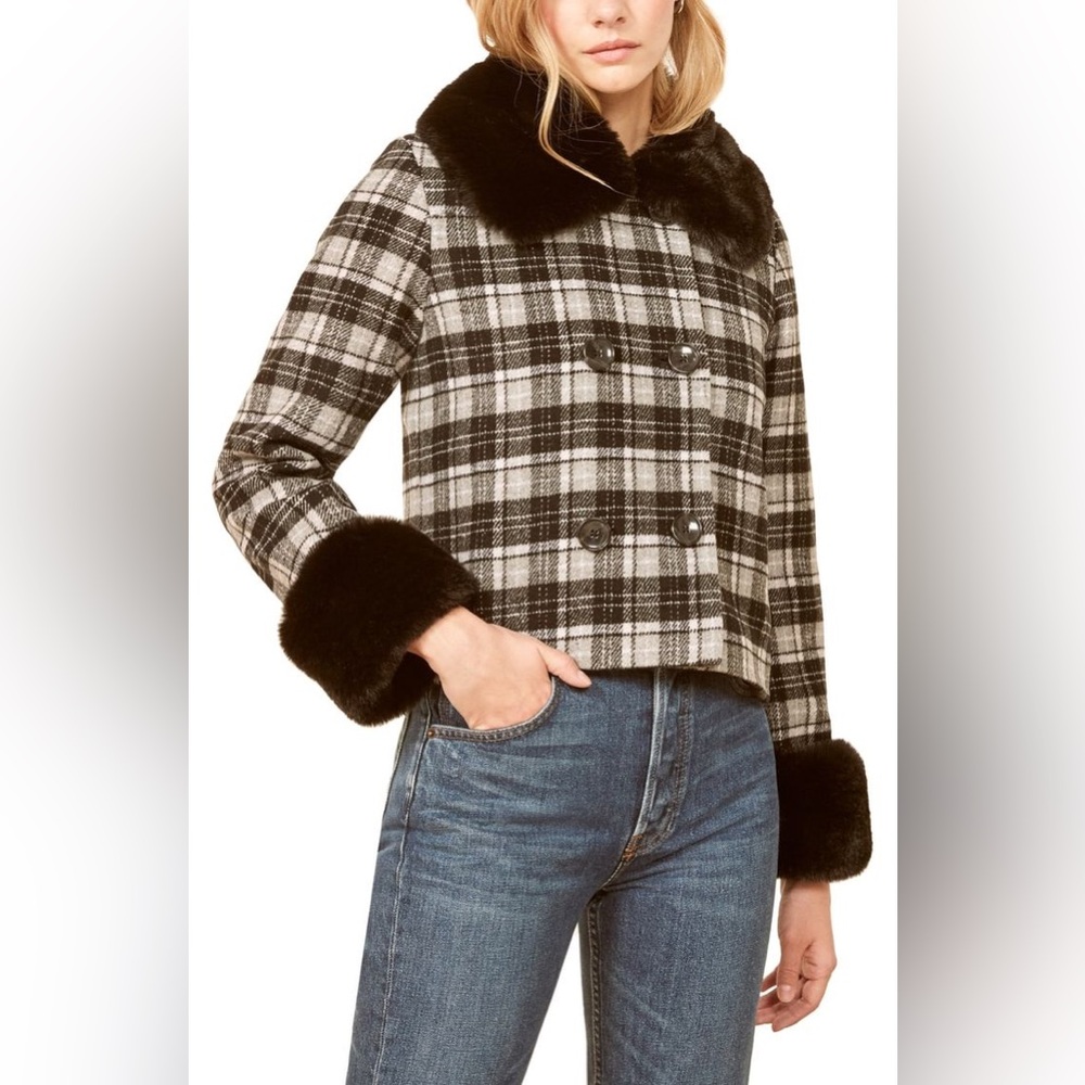 Reformation Templeton Coat XS